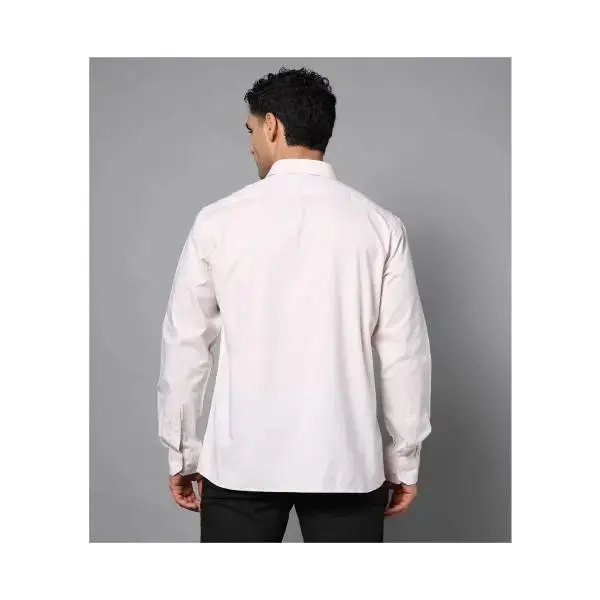 ARROW-Men Slim Fit Cotton Shirt with Patch Pocket