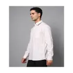 ARROW-Men Slim Fit Cotton Shirt with Patch Pocket