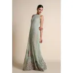 Anita Dongre-Lakeforest Embroidered Gown - Sage