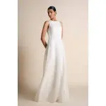 Anita Dongre-Mountain Mist Silk Gown - Ivory