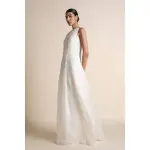 Anita Dongre-Mountain Mist Silk Gown - Ivory