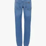EMPORIO ARMANI-Full Length Jeans with Logo Detailing