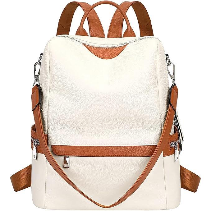 Leather Backpack for Women Elegant Backpack
