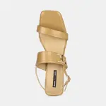 Bata Red Label Beige Heel Sandals for Women