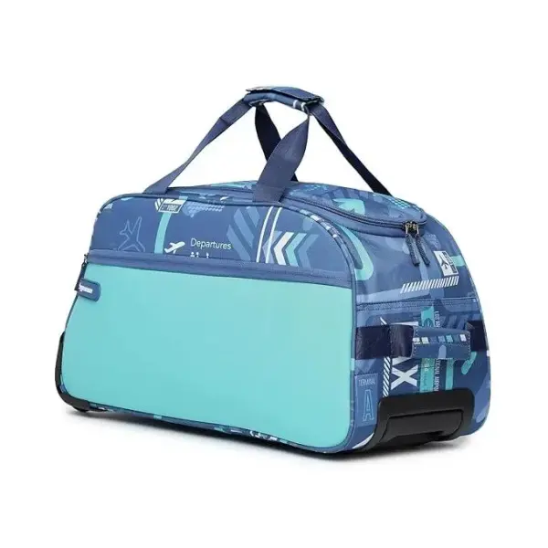 Uppercase-Polyester Jfk 52 Duffle Trolley Bag|Dust Resistant Travel Bag
