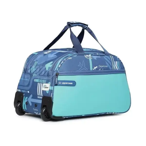 Uppercase-Polyester Jfk 52 Duffle Trolley Bag|Dust Resistant Travel Bag