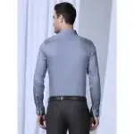 BLACKBERRYS-UnWrinkle Formal Blue Solid Shirt - George