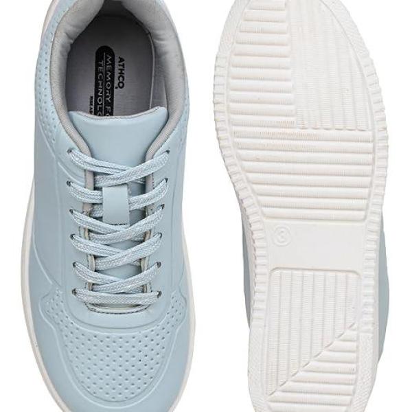 Women's Slick Memory Foam Comfort Casual Sneaker