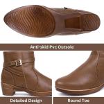 Brown Women's Boots | Faux Leather, Trendy, Comfortable