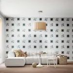 Crate&Bareel-Jade Heathered Ivory 4-Piece Kids Puffer Modular Sofa