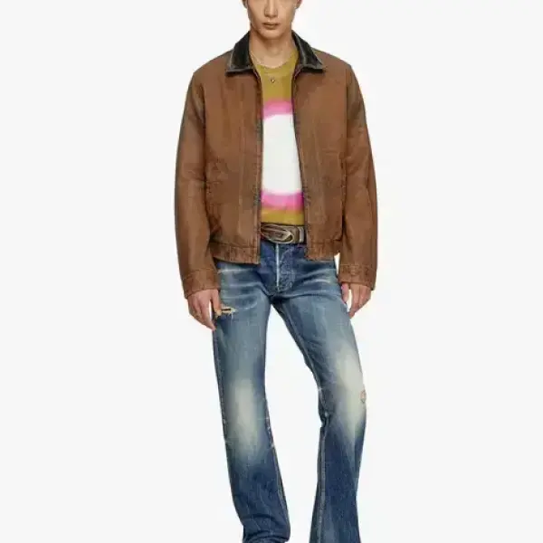 DIESEL-1985 Larkee Regular Fit Cotton Jeans