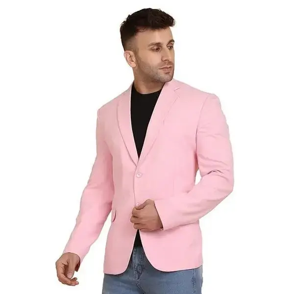 Dream Crushers-Premium Soft Faux Suede Slim Fit Blazer for All Seasons - Stylish Single-Breasted, Notch Lapel Design for Casual and Formal Wear