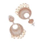 Designer Rosegold Fancy Earings Collection for Women & Girls