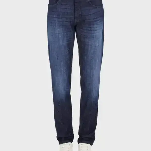 EMPORIO ARMANI-J75 Slim Fit Blended Jeans