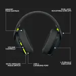 Logitech G435 Lightweight Gaming Bluetooth Wireless Over Ear Headphones