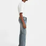 LEVIS-Men's 501 Blue Straight Fit Mid Rise Jeans
