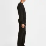Levis-Men's 501 Black Straight Fit Mid Rise Jeans