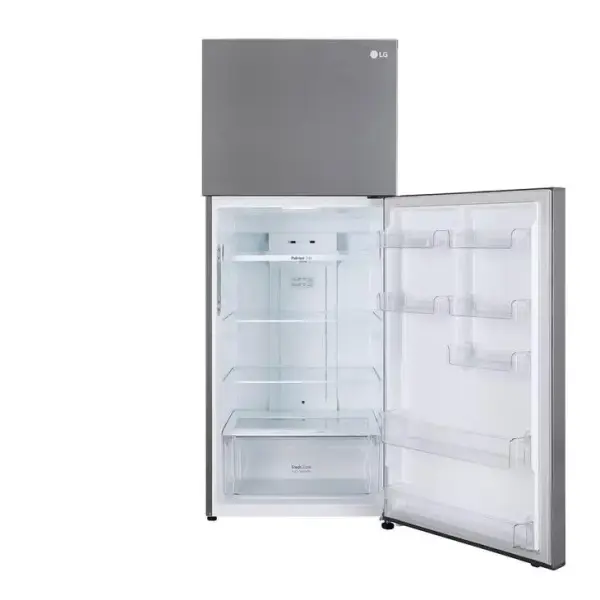 LG-446L Double Door Refrigerator with Door Cooling+ in Shiny Steel Finish