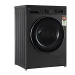 LG-9KG Front Load Washing Machine, Inverter Direct Drive, Platinum Black