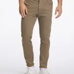 Lindbergh -Men Beige Slim Fit Solid Trouser