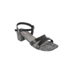Mochi-Women Black Casual Sandals
