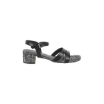Mochi-Women Black Casual Sandals