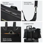 Mokobara-The Fuji Duffle | 28L Nylon Gym & Travel Bag with Detachable Sling