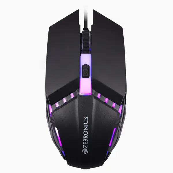ZEBRONICS PHERO Wired Gaming Mouse with up to 1600 DPI