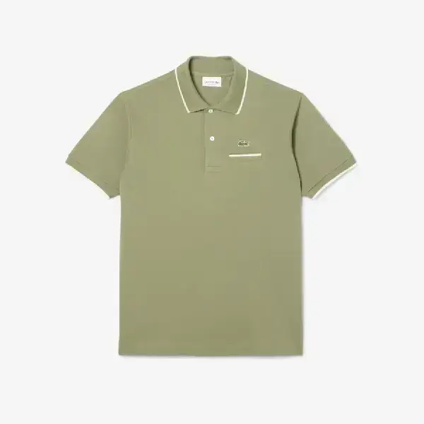 POLO-Classic Fit Pocket Accent L.12.12 Polo Shirt