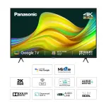 Panasonic-108 cm (43 inches) 4K Ultra HD Smart LED Google TV TH-43MX660DX (Black, 4K Studio Color Engine, HDR 10+, Dolby Digital, Chromecast Built-In)