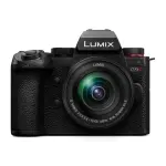Panasonic-Lumix G9II 25 Mega Pixel Mirrorless MFT Digital Camera with 12-60mm Lens, Phase Hybrid Auto Focus, C4K/4K 120p/ 100p FHD 280p (DC-G9M2LGW, Black)