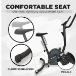 PowerMax-BU-300 Magnetic Upright Bike