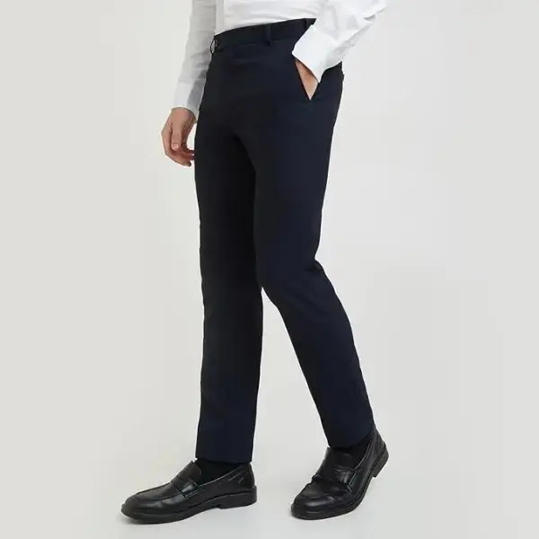 Raymond-Slim Fit Mid Rise Trouser