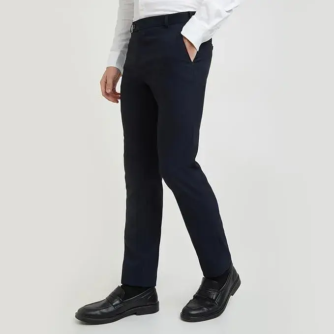 Raymond-Slim Fit Mid Rise Trouser