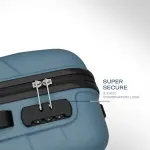 Safari-Crescent 8 Wheels Set of 3 (Cabin + Medium + Large) Trolley Bags