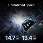 SK hynix-Platinum P51 2TB PCIe Gen5 NVMe M.2 2280 Internal SSD I Up to 14,700 MB/s Read, 13,400 MB/s Write I Powered by 238-Layer NAND Flash