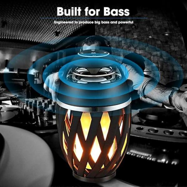 Outdoor Portable Bluetooth Speakers, HD Stereo Audio and Enhanced Bass