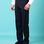 Men ankle length formal trouser