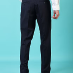 Men ankle length formal trouser