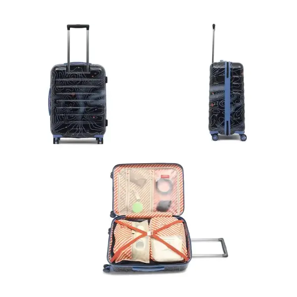 Uppercase-Topo Artistic_Skate_Wheel 8 Wheel Trolley Bag Set of 3