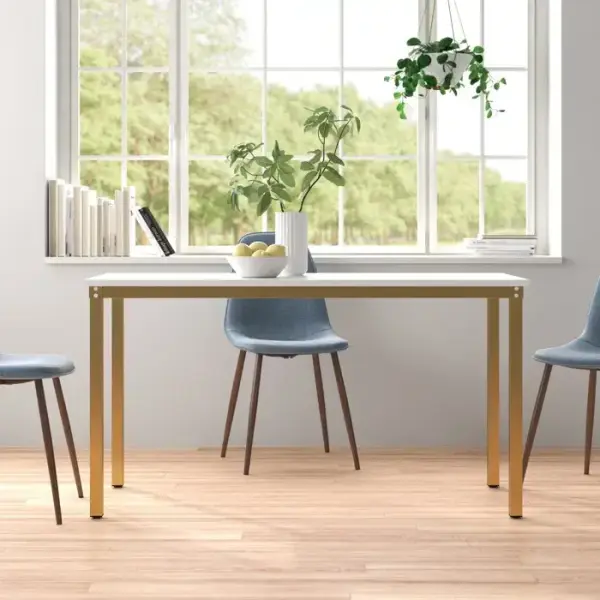 Wayfair-Driggers Metal Base Dining Table