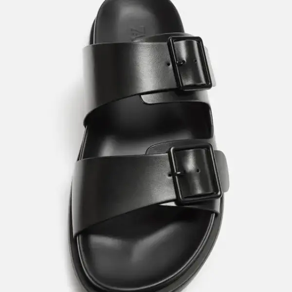 ZARA-DOUBLE-STRAP SANDALS