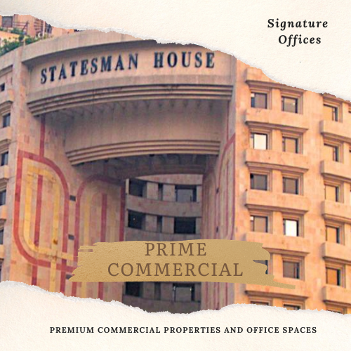 Premium 1000 Sq. Ft. Commercial Office Space at Statesman House, Barakhamba Road