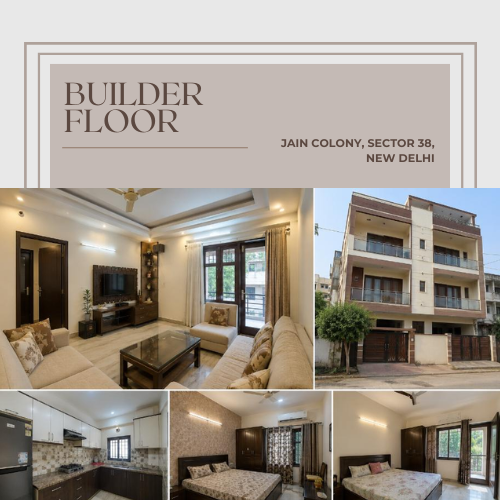 3 BHK Builder Floor for Sale in Jain Colony, Sector 38, New Delhi